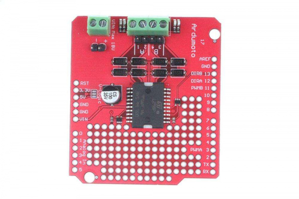 Shield driver motor bazat pe L298P [4]