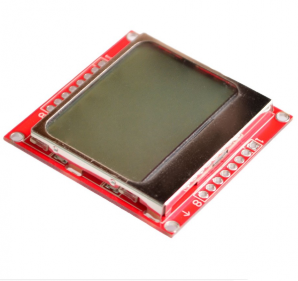Shield LCD 84x48 Nokia 5110 cu backlight albastru [2]
