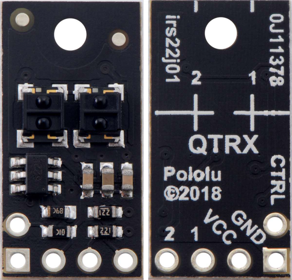 Bara senzori linie digitali 2 Pololu QTRX-HD-02RC [3]