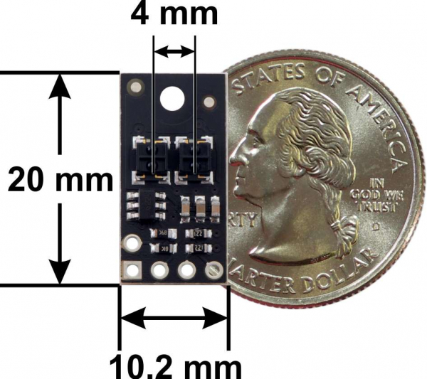 Bara senzori linie digitali 2 Pololu QTRX-HD-02RC [4]