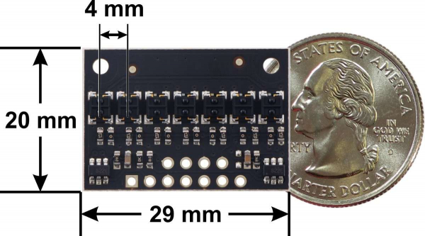 Bara senzorie linie 7 analogici QTRX-HD-07A [4]