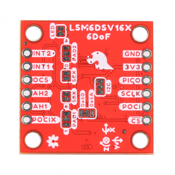SparkFun 6DoF IMU Breakout - LSM6DSV16X (Qwiic) 1 [2]