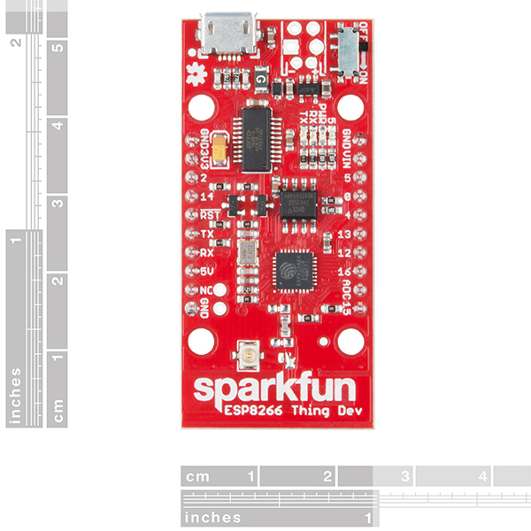 SparkFun ESP8266 Thing - Dev Board (cu conectori) [2]
