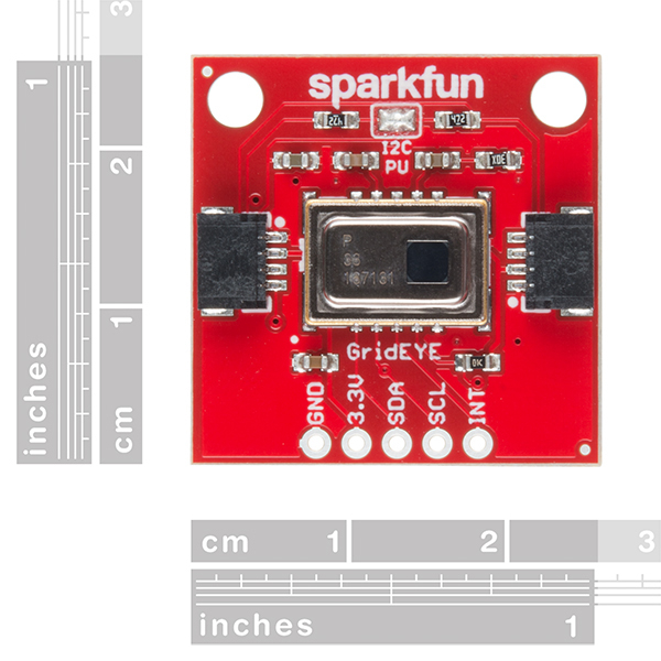 Breakout senzor caldura SparkFun Grid-EYE AMG8833 (Qwiic) [3]