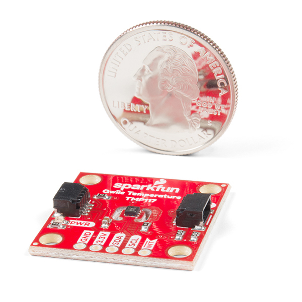 SparkFun Qwiic TMP117 breakout senzor temperatura [4]