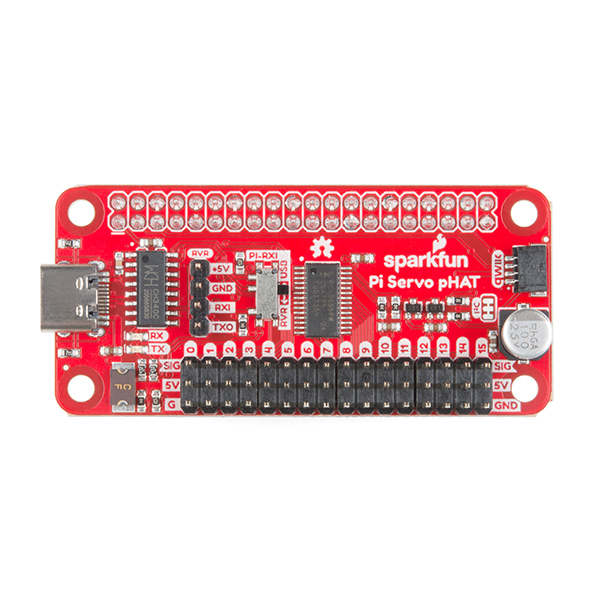 SparkFun Servo pHAT pentru Raspberry Pi [3]