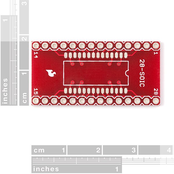 Circuit adaptor SOIC la DIP - 28 Pini [2]
