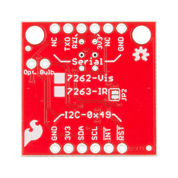 SparkFun Spectral Sensor Breakout - AS7262 Visible (Qwiic) [4]