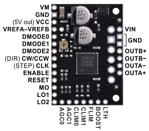 Driver de motor stepper TB67S249FTG [4]