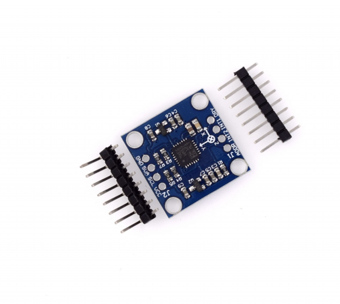 Modul nesudat LSM303DLH GY-51 pentru masurarea campului magnetic si acceleratiei in 3 axe [2]
