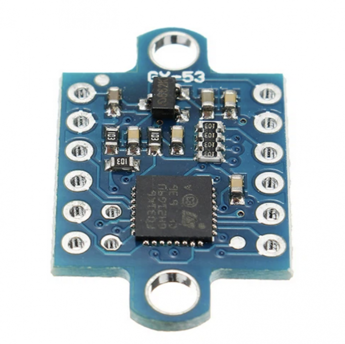 Modul nesudat GY-53 VL53L0X Laser ToF pentru masurarea timpului de zbor, cu senzor de distanta si port serial PWM [2]