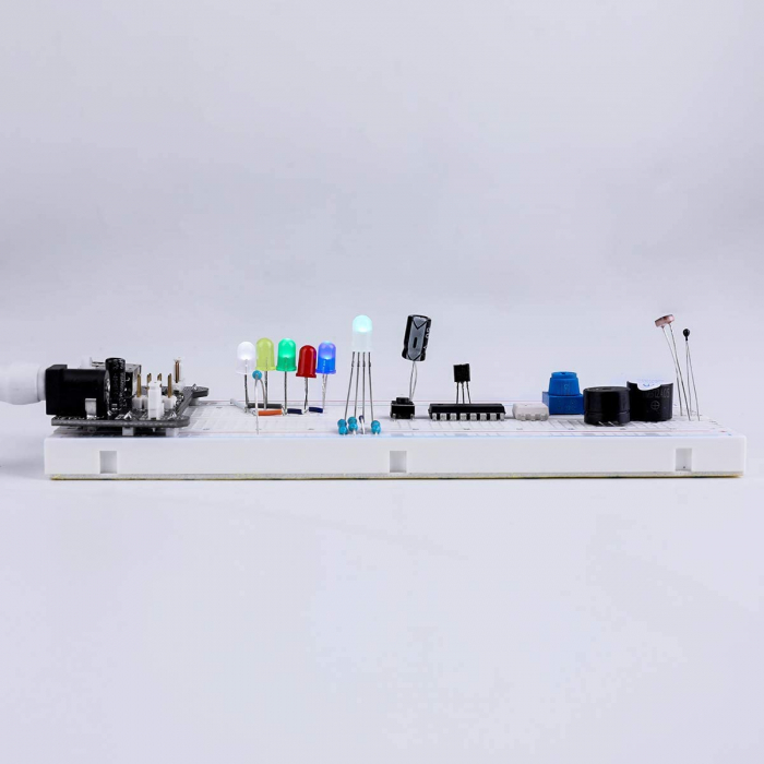 Kit ELEGOO cu sursa, cabluri, potentiometru, breadboard [3]