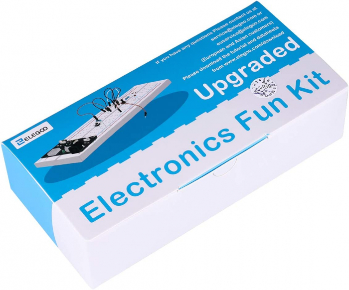 Kit ELEGOO cu sursa, cabluri, potentiometru, breadboard [6]