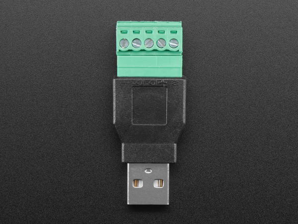 Conector USB-A Tata Plug cu 5-pin Terminal Block [3]