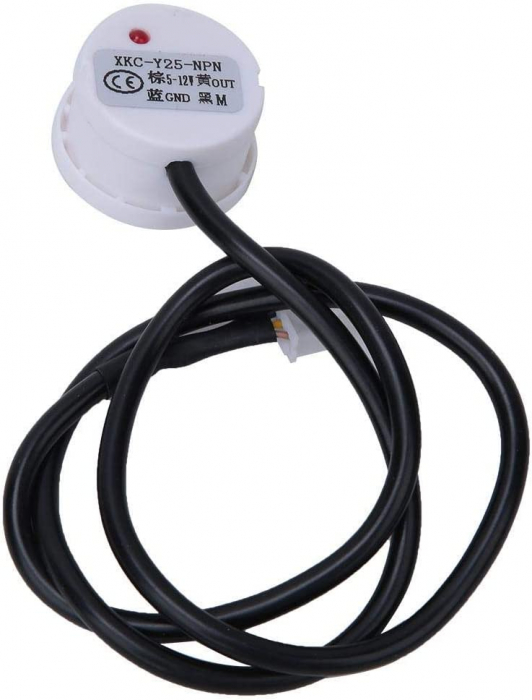 XKC-Y25 5-12V Senzor de Nivel Lichid Non-Contact Inteligent NPN cu cablu de 50cm [6]