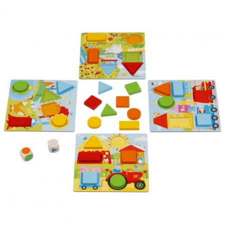 Import - Joc de potrivire Forme Geometrice Colorate