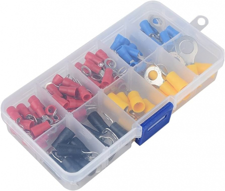 Arduino Original - 102PCS RV1.25-5.5 Cold Pressed Round O Terminal Kit 1