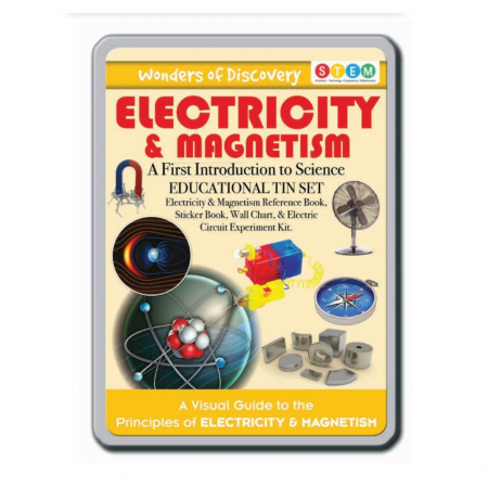 STEM Education - WOL LARGE TIN SET - ELECTRICITY AND MAGNETS