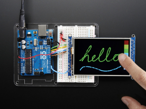 LCD - 3.5" TFT 320x480 + Touchscreen Breakout Board w/MicroSD Socket - HXD8357D
