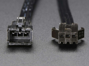 Cablu JST SM plug 3-pin + Cablu receptor [3]