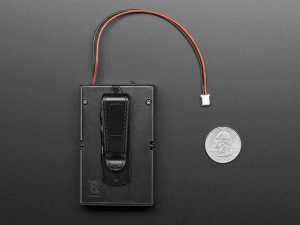 Suport pentru baterii 3xAA cu switch si clema curea [3]