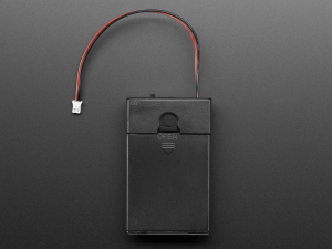 Suport pentru baterii 3xAA cu switch si clema curea [4]