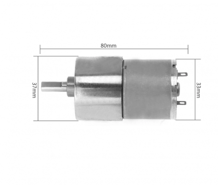 37GB-3530 DC12V 35RPM/MIN Motor de reducere [3]