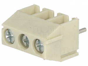 Conectori - Pin cu surub pas 3.5 mm 3 piste