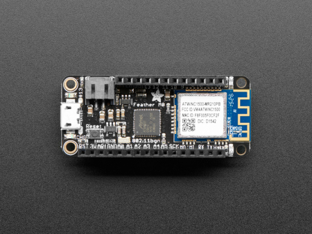 Adafruit Feather M0 WiFi Asamblat cu Conectori Stacking [1]