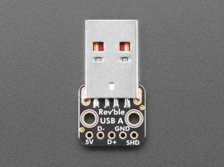 Adafruit Reversible USB Type A Plug Connector Breakout [2]