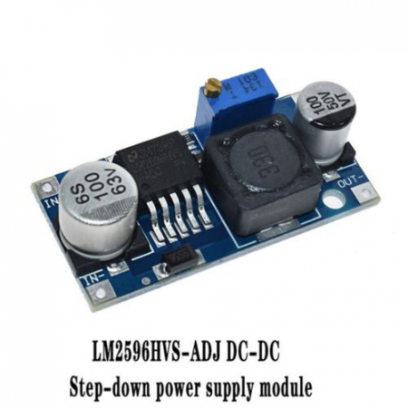 Regulator Step-Down - 48V Modul Regulator Tensiune Ajustabil DC-DC LM2596HVS, Intrare 4.5-60V