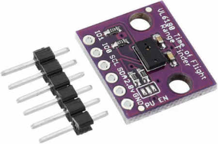 Infrarosu - Placa de Dezvoltare VL6180 Senzor de Proximitate si Lumina Ambientala Fara Sudura