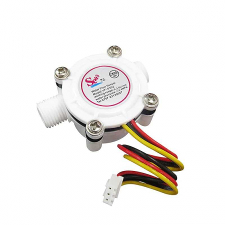 Lichide - Senzor flux apa YF-S302 G1/4 0.3-6L/min 5-24V