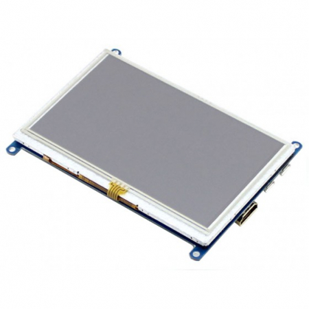 Ecran LCD 5 inch HDMI Waveshare Touchscreen Rezistiv 800x480 pentru Raspberry Pi 3/4 [2]