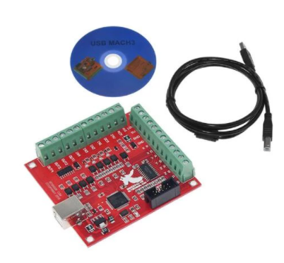 Import - Card de Control al Miscarii MACH3 cu Interfata USB + Cablu USB + CD