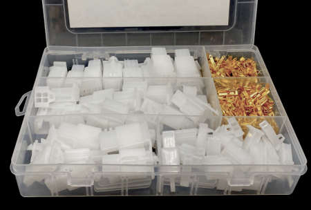 Conectori - Kit 380PCS Conectori M/F 2.8mm in Cutie Plastica