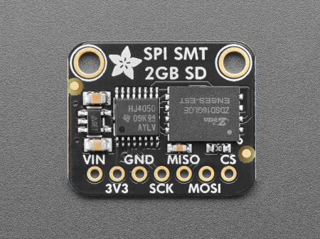 Adafruit SPI Flash SD Card - XTSD 2 GB [1]