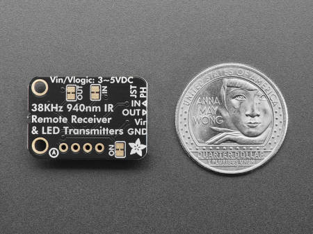 Adafruit Infrared IR Remote Transceiver - STEMMA JST PH 2mm - 940nm Emitter + 38KHz Receiver [3]