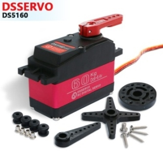 Servomotoare - Servo Digital DSSERVO DS5160 Metalic 60KG 180 Grade Rezistent la Apa si Foc
