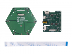 Hat - Kit matrice 6 microfoane Seed Studio ReSpeaker pentru Raspberry Pi