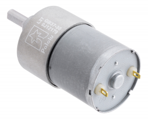 Pololu motor electric 30:1 37Dx52L 12V, pinion dinti inclinati [2]