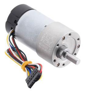 Motor 37D - Pololu motor electric metalic, 19:1, 37Dx68L, 12V, pinion elicoidal