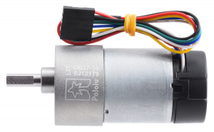 Pololu motor electric metalic, 30:1, 37Dx68L, 12V, pinion elicoidal [1]