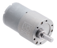Motor 37D - Pololu motor electric metalic 12V, 100:1, 37Dx57L, pinion elicoidal