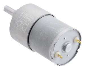 Pololu motor electric metalic 12V, 50:1, 37Dx54L, pinion elicoidal [2]