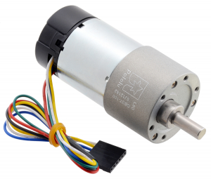 Motor 37D - Pololu motor electric metalic 24V, 1001, 37Dx73L, pinion elicoidal