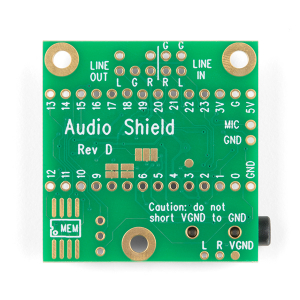 SparkFun Teensy 4 shield audio (Rev D) [3]
