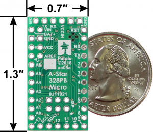 A-Star 328PB Micro - 3.3V, 12MHz compatibil Arduino [2]