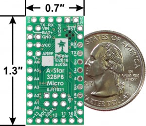 A-Star 328PB Micro - 3.3V, 8MHz compatibil Arduino [3]