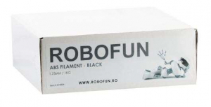 Retras Filament Premium Robofun ABS 1KG  1.75 mm - Negru [4]